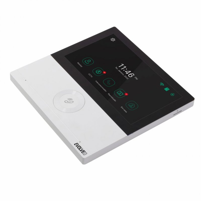 EVOLVEO DoorPhone AHD7, Sada domácího WiFi videotelefonu s ovládáním brány nebo dveří, bílý monitor - obrázek č. 3