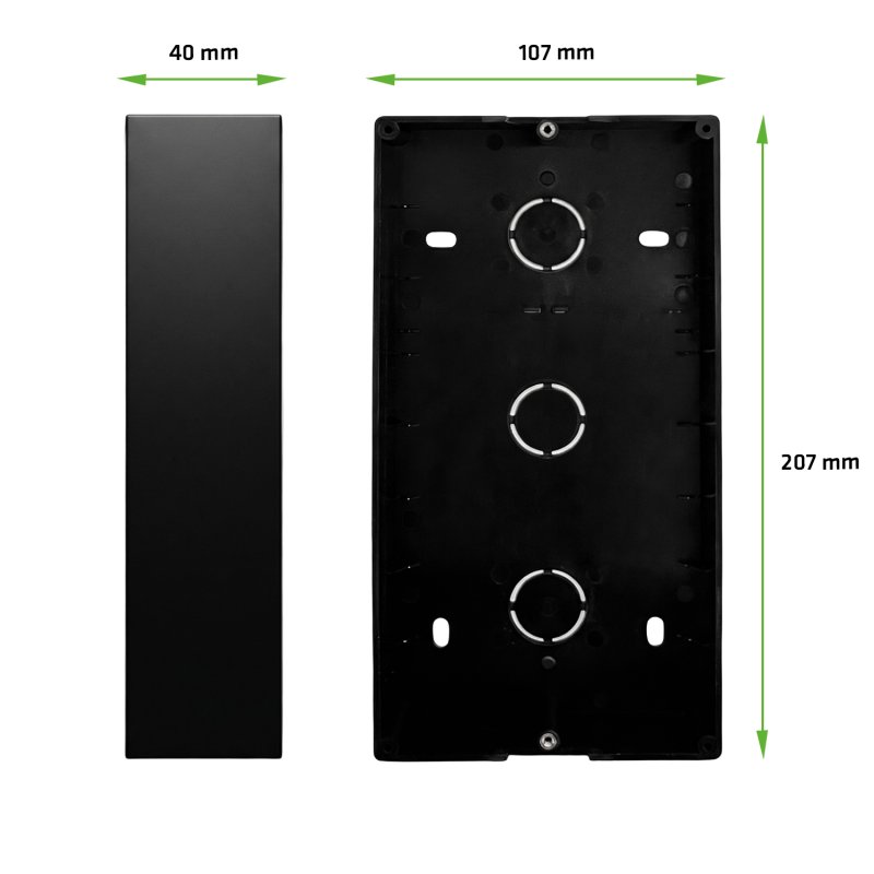 EVOLVEO DoorPhone ID-1, 2drátový videotelefon s RFID, otiskem prstu a podporou ONVIF kamer - obrázek č. 13