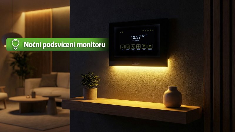 EVOLVEO DoorPhone AHD7 Plus – domovní videotelefon s čipovým odemykáním a mobilní aplikací - obrázek č. 3