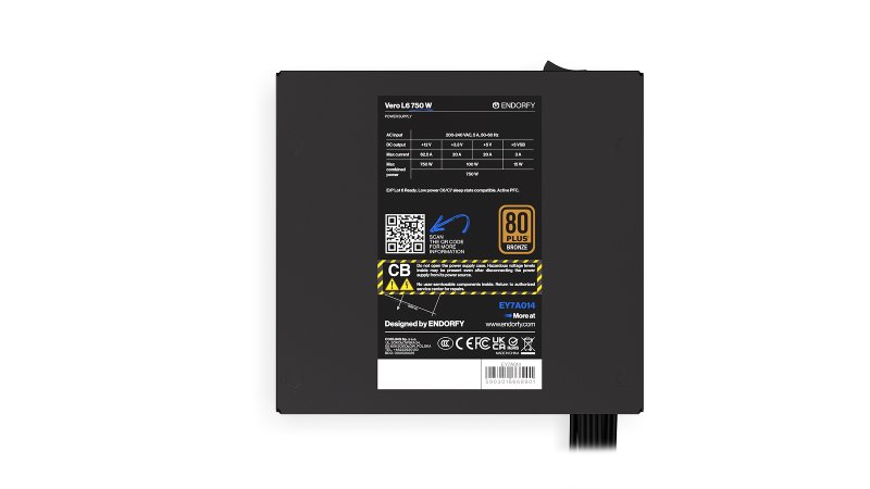 Endorfy Vero L6 Bronze 750W 80+ Bronze ATX3.1 - obrázek č. 1