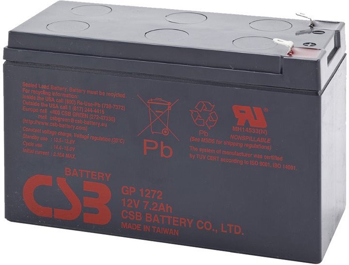 Eaton Baterie CSB 12V, 7,2 Ah - obrázek produktu