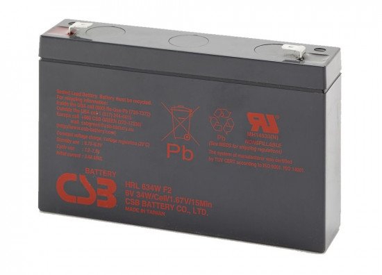 Eaton Baterie CSB 6V, 9 Ah - obrázek produktu