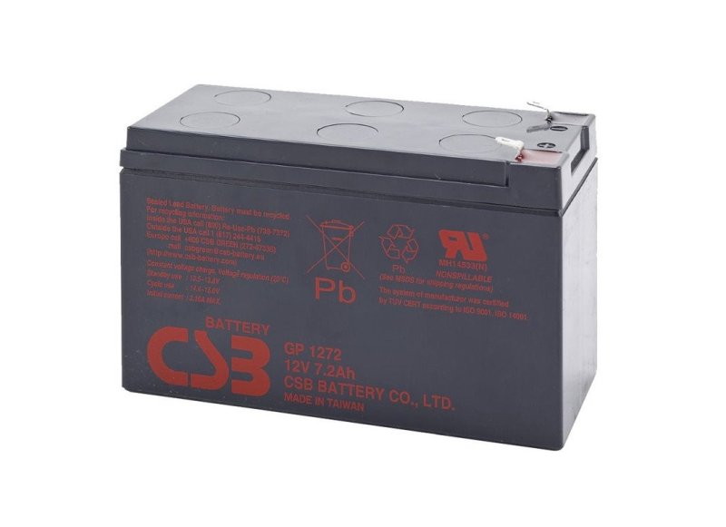 Baterie CSB GP1272F2, 12V, 7,2Ah, F2 - obrázek produktu
