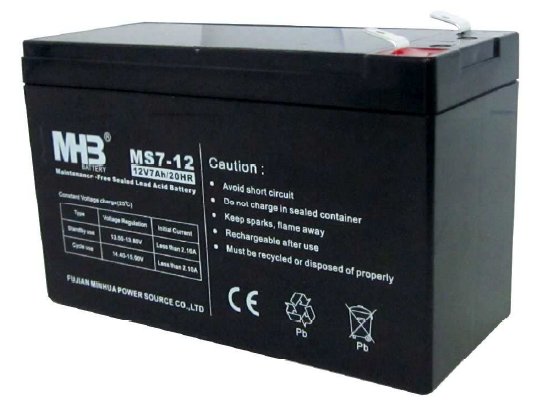 MHB 12V/ 7Ah baterie pro UPS FSP - obrázek produktu