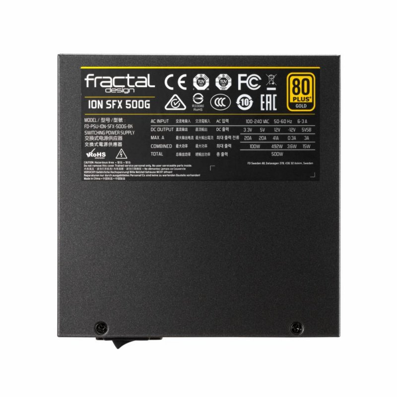 Fractal Design Ion 500W 80PLUS Gold SFX - obrázek č. 13