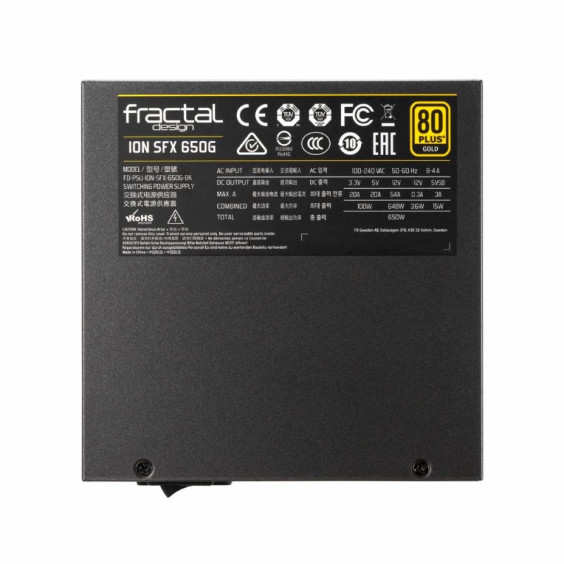 Fractal Design Ion 650W 80PLUS Gold SFX - obrázek č. 13