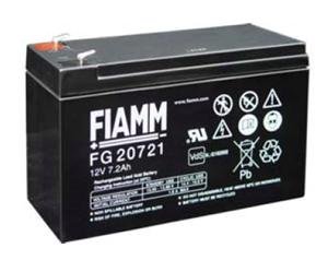 Fiamm olověná baterie FG20721 12V/ 7,2Ah Faston F1 4,8mm - obrázek produktu