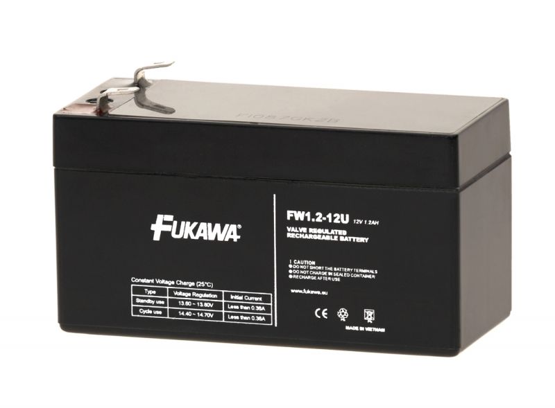 Akumulátor FUKAWA FW 1.2-12 F2U (12V 1,2Ah) - obrázek produktu