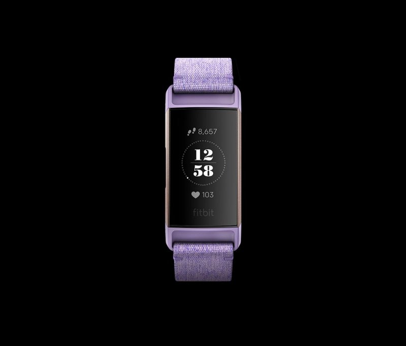 Fitbit Charge 3 Special Edition (NFC) - Lavender Woven - obrázek č. 1
