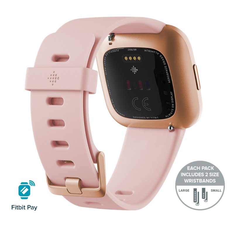 Fitbit Versa 2 (NFC) - Petal/ Copper Rose - obrázek č. 2