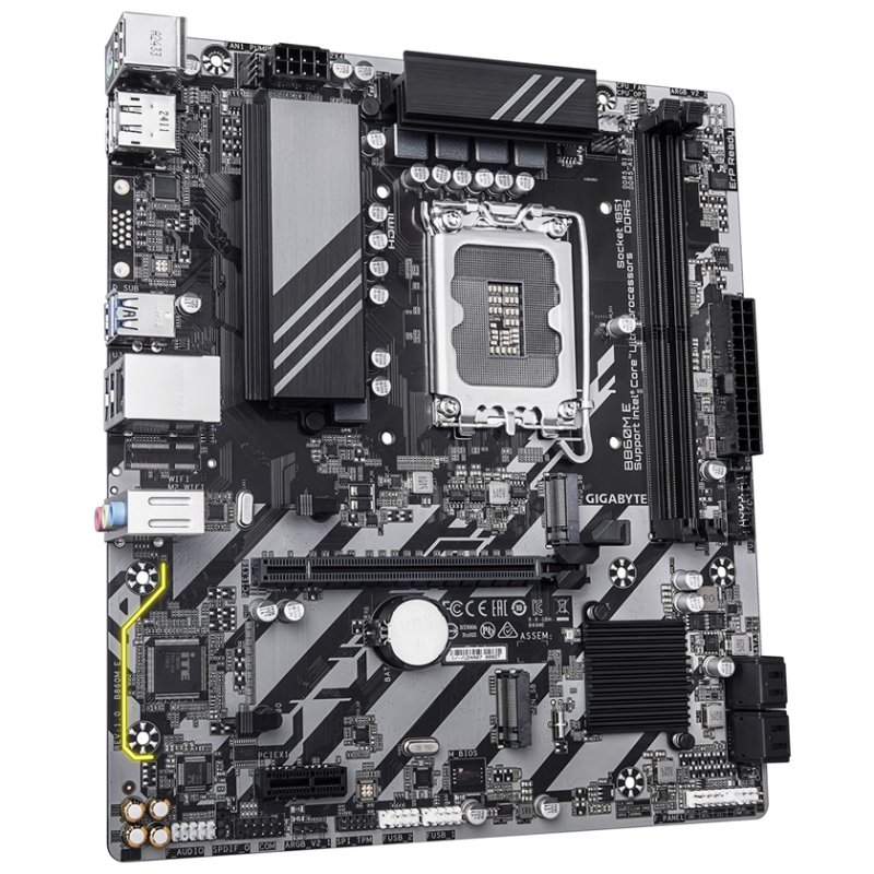GIGABYTE B860M E / LGA 1851 / mATX - obrázek č. 3