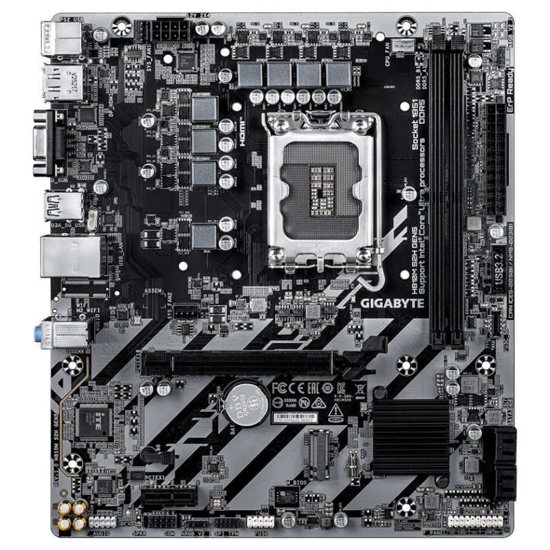 GIGABYTE H810M S2H GEN5 / LGA 1851 / mATX - obrázek č. 3