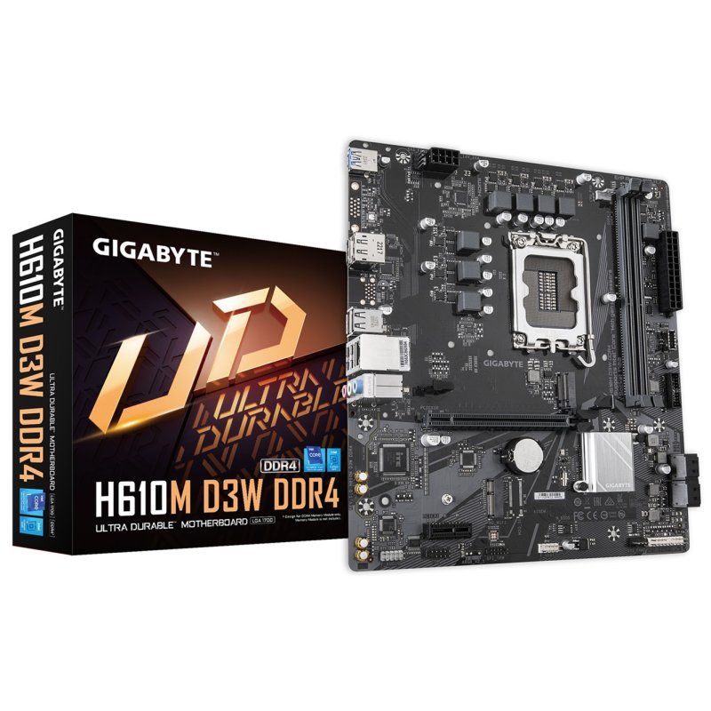 GIGABYTE H610M D3W DDR4 / LGA 1700 / mATX - obrázek produktu