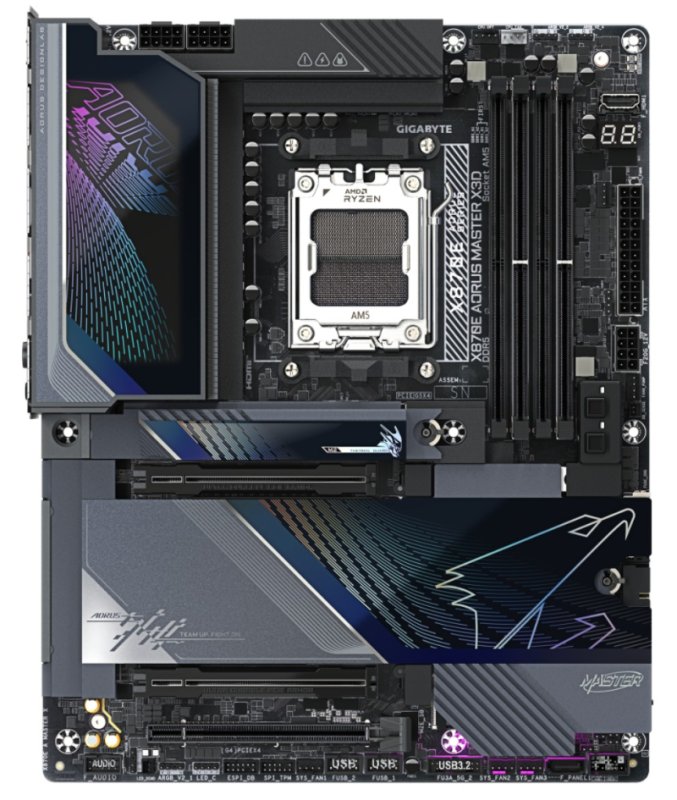 Gigabyte X870E AORUS MASTER X3D / AM5 / ATX - obrázek č. 1