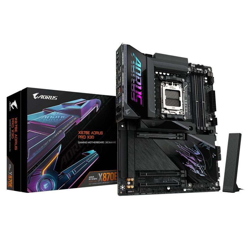 GIGABYTE X870E AORUS PRO X3D / AM5 / ATX - obrázek produktu
