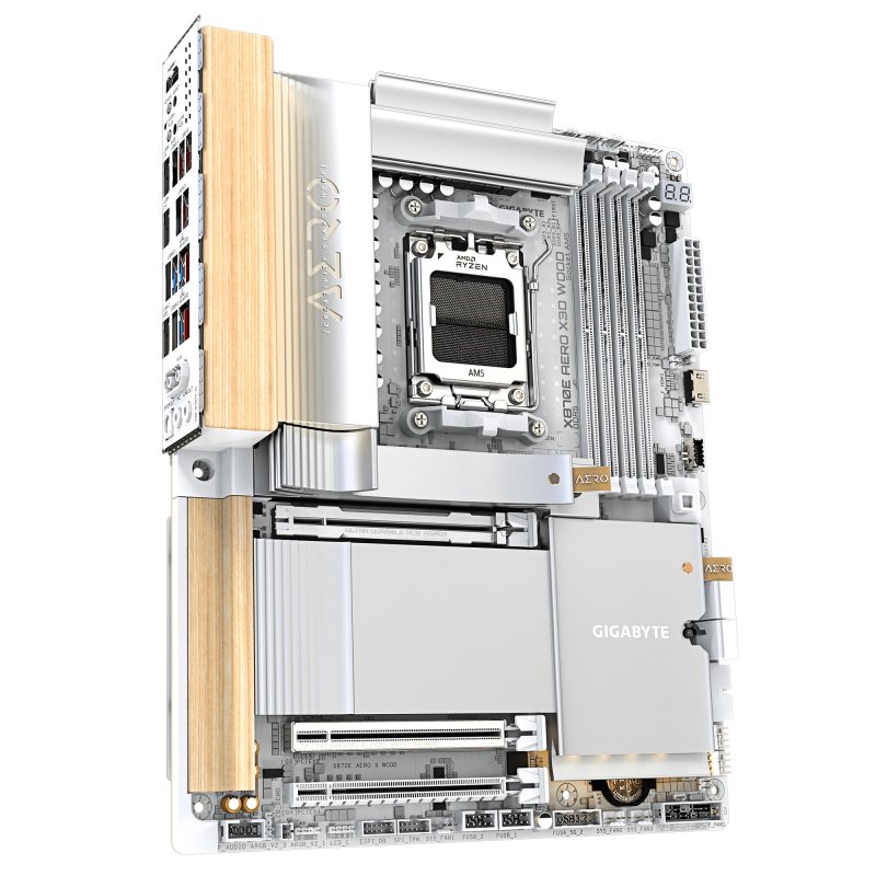 GIGABYTE X870E AERO X3D WOOD / AM5 / ATX - obrázek č. 3