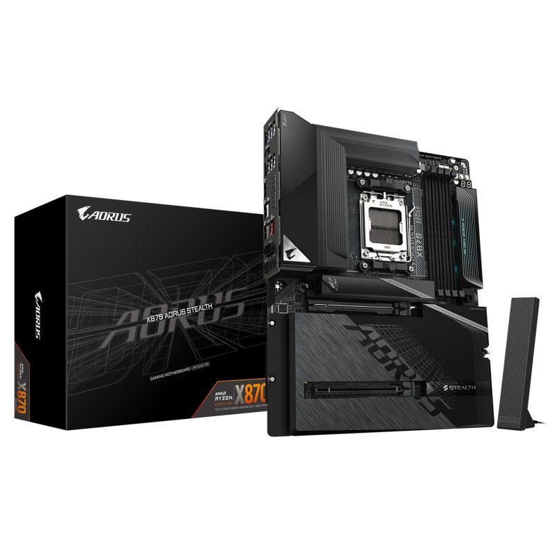 GIGABYTE X870 AORUS STEALTH / AM5 / ATX - obrázek produktu