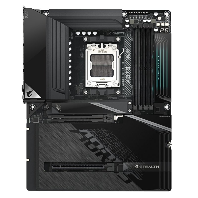 GIGABYTE X870 AORUS STEALTH / AM5 / ATX - obrázek č. 1