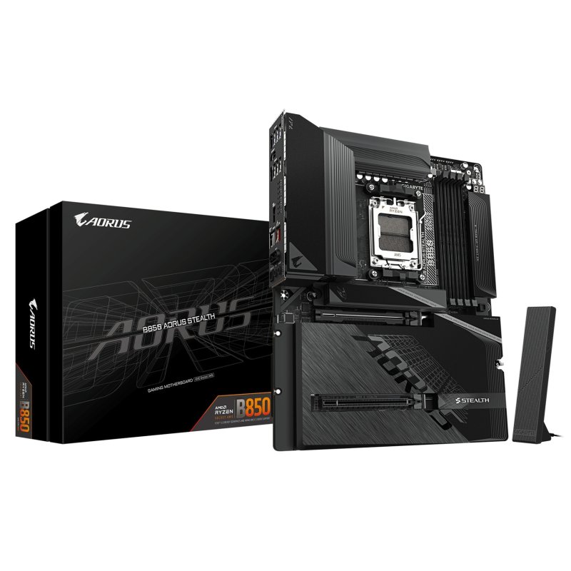 GIGABYTE B850 AORUS STEALTH / AM5 / ATX - obrázek produktu