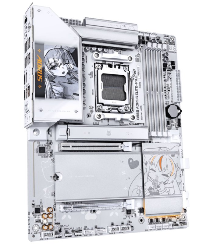 Gigabyte B850 AORUS ELITE-P ICE / AM5 / ATX - obrázek č. 3
