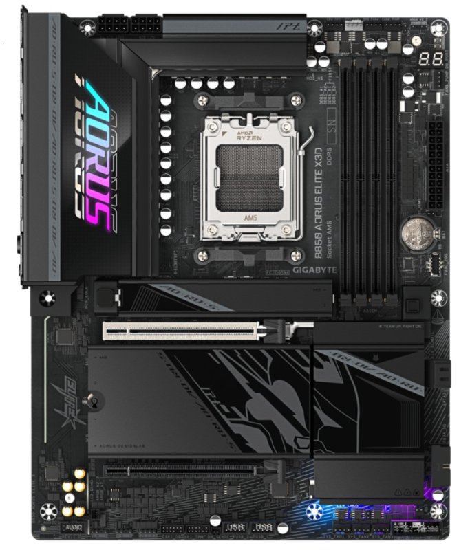Gigabyte B850 AORUS ELITE X3D / AM5 / ATX - obrázek č. 1