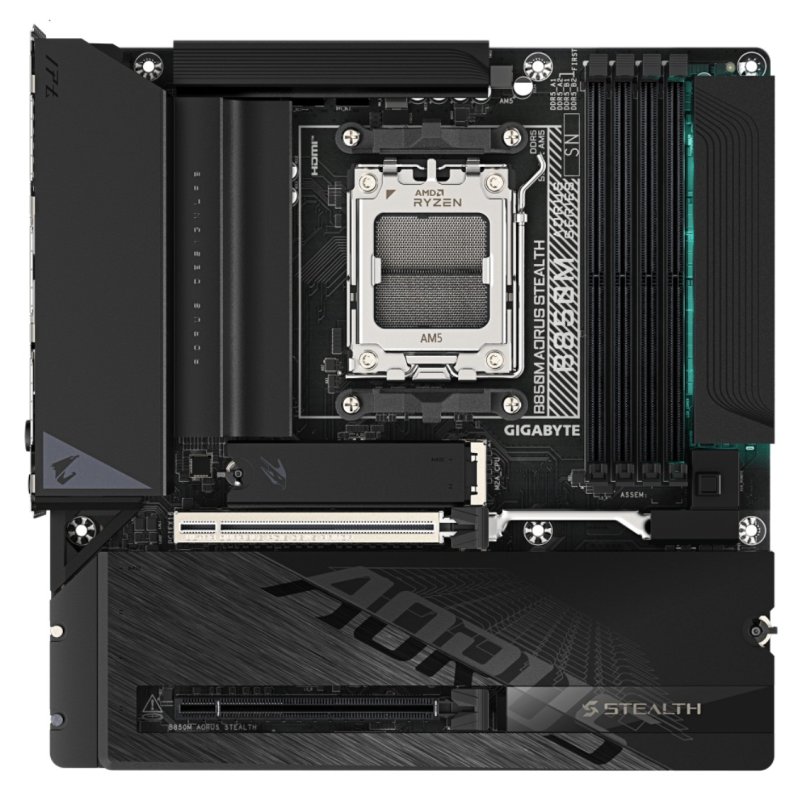 Gigabyte B850M AORUS STEALTH / AM5 / mATX - obrázek č. 1