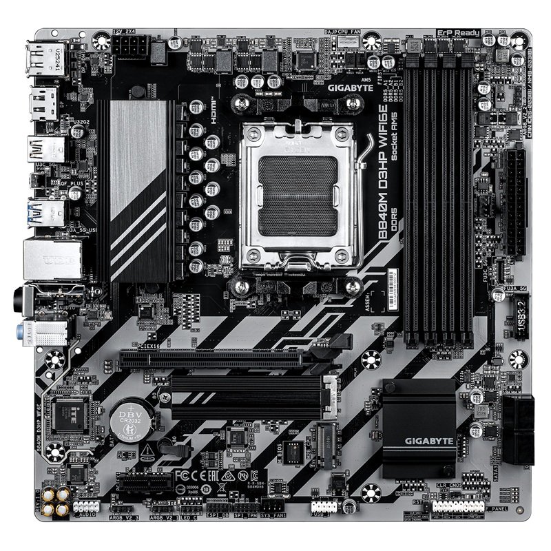 GIGABYTE B840M D3HP WIFI6E / AM5 / mATX - obrázek č. 1