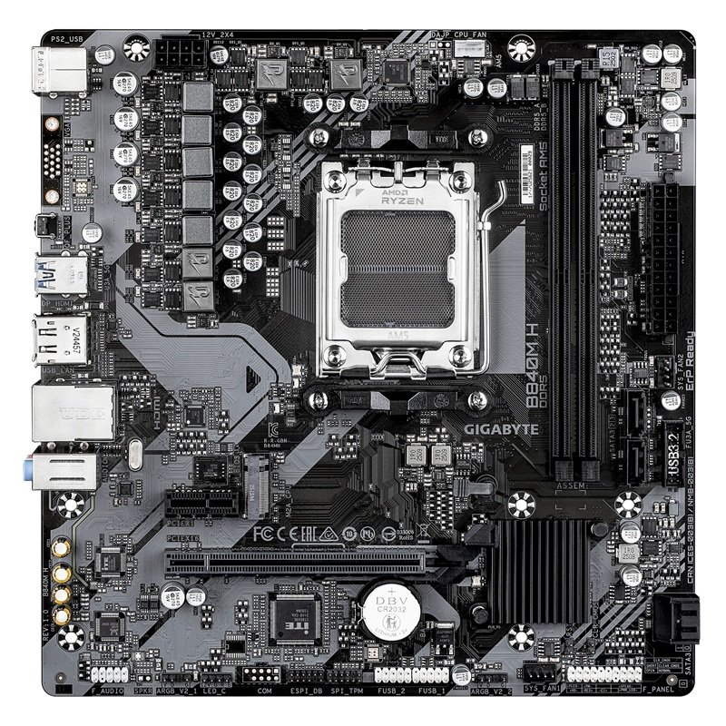 GIGABYTE B840M H / AM5 / mATX - obrázek č. 2