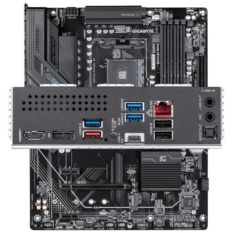 Gigabyte B550 X GAMING (Rev. 1.x) / AM4 / ATX - obrázek č. 3