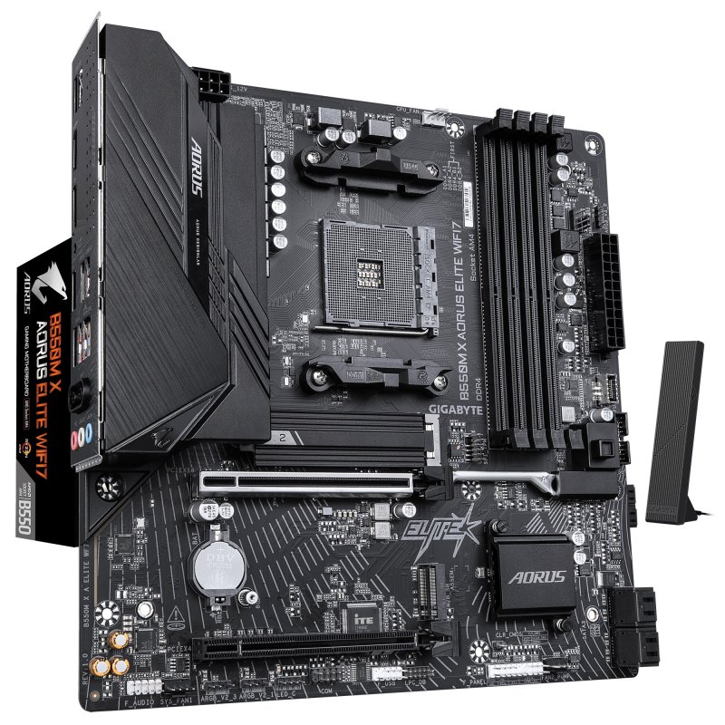 Gigabyte B550M X AORUS ELITE WIFI7 / AM4 / mATX - obrázek č. 2