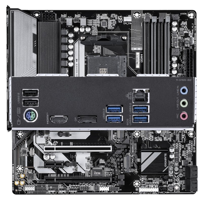 Gigabyte B550M GAMING X (Rev. 1.2) / AM4 / mATX - obrázek č. 3