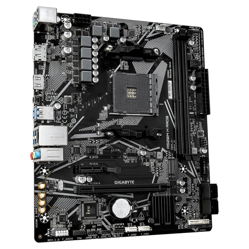 GIGABYTE A520M H ARGB / AM4 / mATX - obrázek č. 3