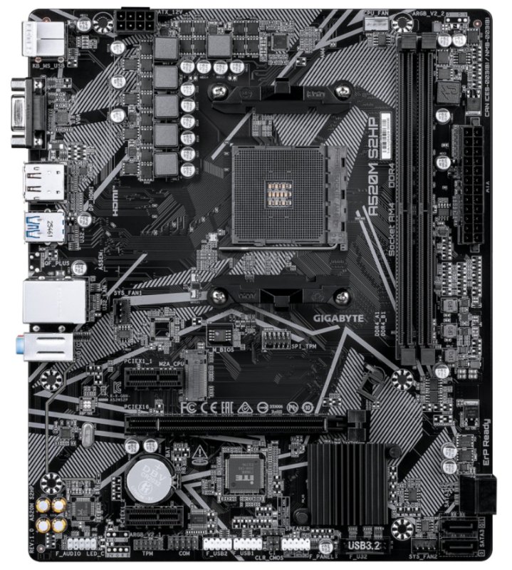 GIGABYTE A520M S2HP / AM4 / mATX - obrázek č. 1