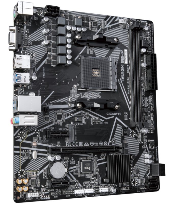 GIGABYTE A520M S2HP / AM4 / mATX - obrázek č. 3