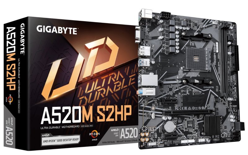 GIGABYTE A520M S2HP / AM4 / mATX - obrázek produktu