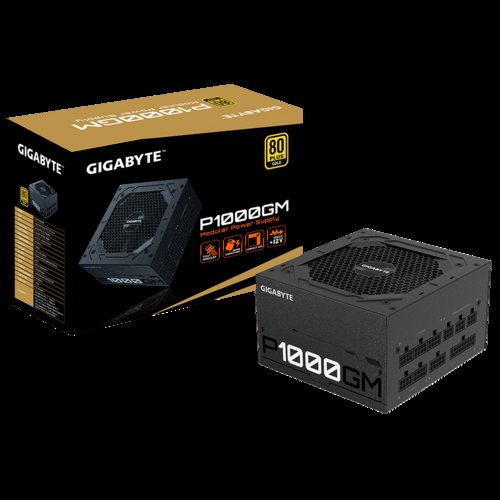 GIGABYTE P1000GM/ 1000W/ ATX/ 80PLUS Gold/ Modular/ Retail - obrázek č. 3