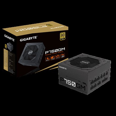 GIGABYTE P750GM/ 750W/ ATX/ 80PLUS Gold/ Modular/ Retail - obrázek č. 3