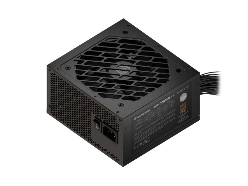 PSU Genesis NIHON 650NM 650W 80+ BRONZE ATX 3.1, - obrázek č. 1