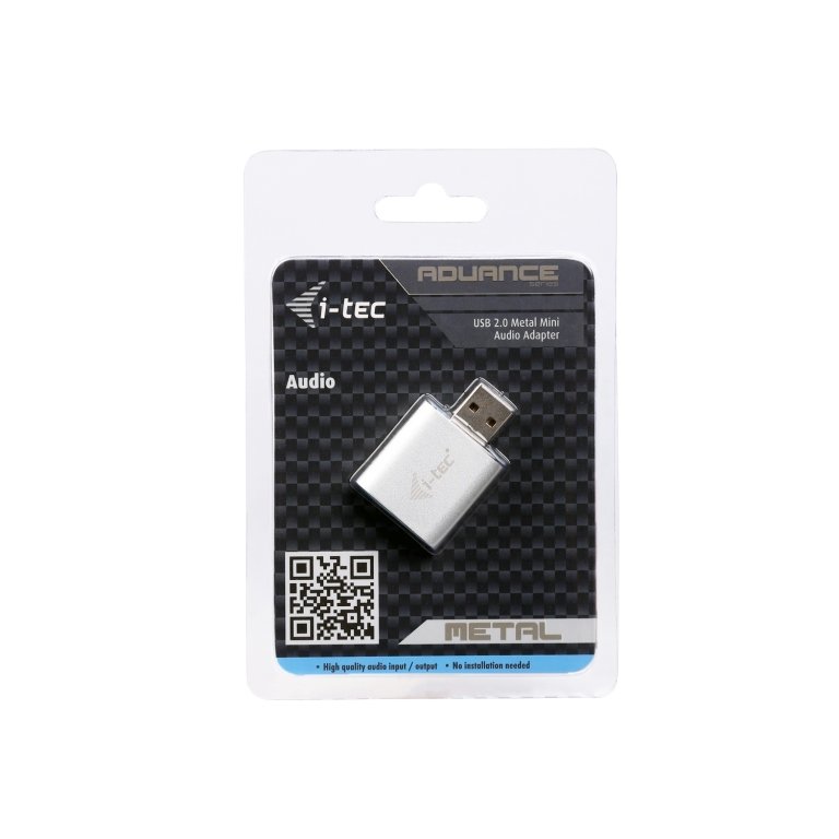 i-tec USB 2.0 Metal Mini Audio Adapter - obrázek č. 5