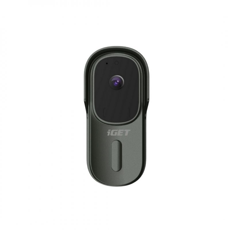 iGET HOME Doorbell DS1 Anthracite - WiFi bateriový videozvonek, FullHD, obousměrný zvuk, CZ aplikace - obrázek č. 1