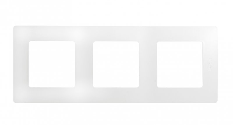 NILOE rámeček 3P bílá - obrázek produktu