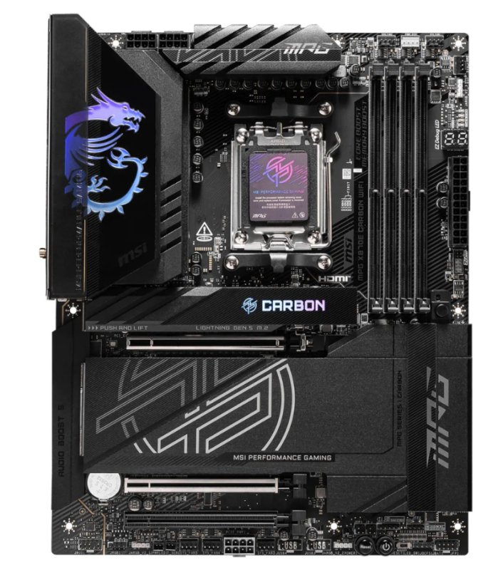 MSI MPG X870E CARBON MAX WIFI / AM5 / ATX - obrázek č. 2