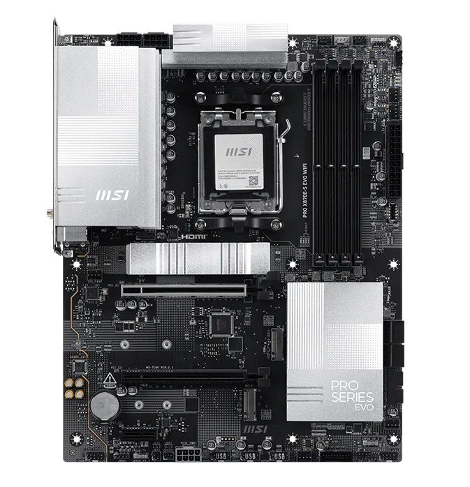 MSI PRO X870E-S EVO WIFI / AM5 / ATX - obrázek č. 1