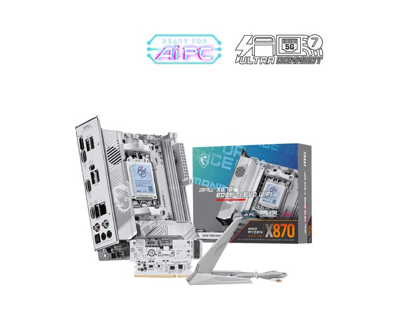 MSI MPG X870I EDGE TI EVO WIFI / AM5 / mITX - obrázek produktu