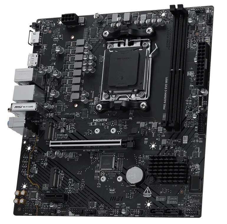 MSI PRO A620AM-G EVO WIFI / AM5 / mATX - obrázek č. 2