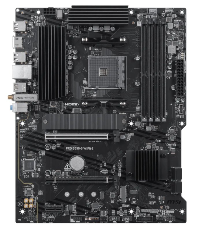 MSI PRO B550-S WIFI6E / AM4 / ATX - obrázek č. 1