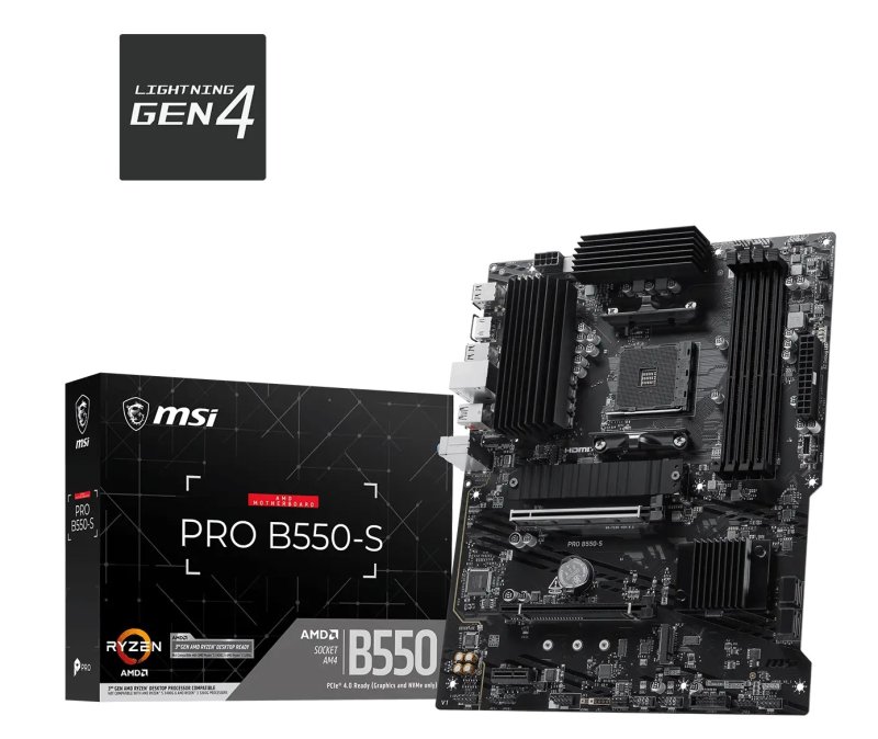 MSI PRO B550-S / AM4 / ATX - obrázek produktu