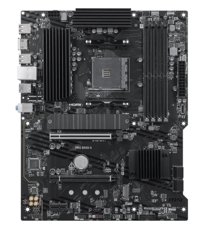 MSI PRO B550-S / AM4 / ATX - obrázek č. 1
