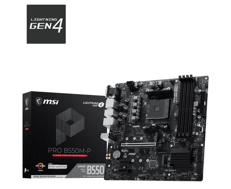 MSI PRO B550M-P / AM4 / mATX - obrázek produktu