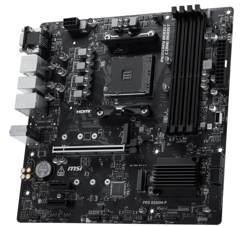 MSI PRO B550M-P / AM4 / mATX - obrázek č. 3